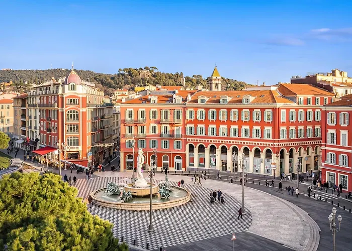 L\'Echappee De Nice Riviera I Centre-Ville I Climatise I Proche Gare Et Plage I Ideal Couple Et Famille